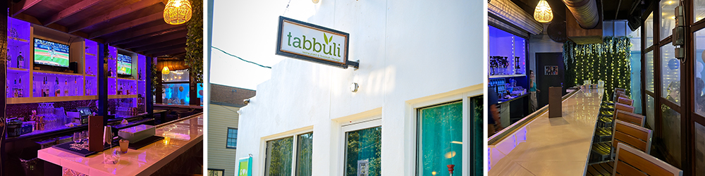 Tabbuli patio in downtown Charleston
