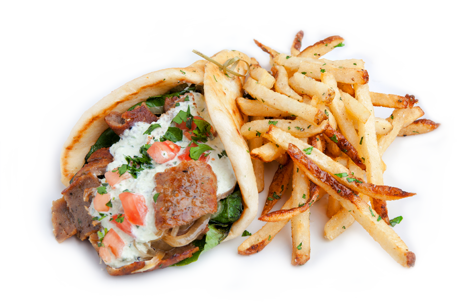 Traditional gyro at Tabbuli